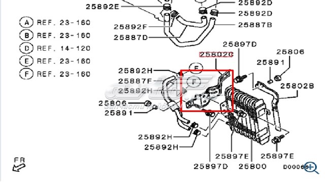  2920A126 Mitsubishi