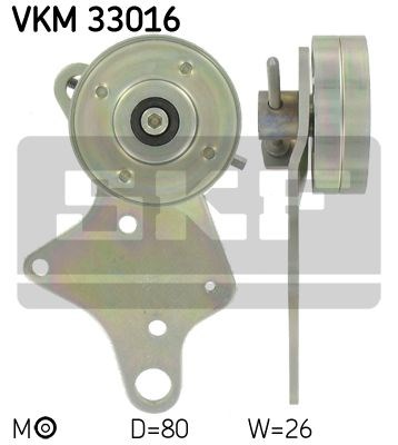 Ролик натягувача приводного ременя VKM33016 SKF