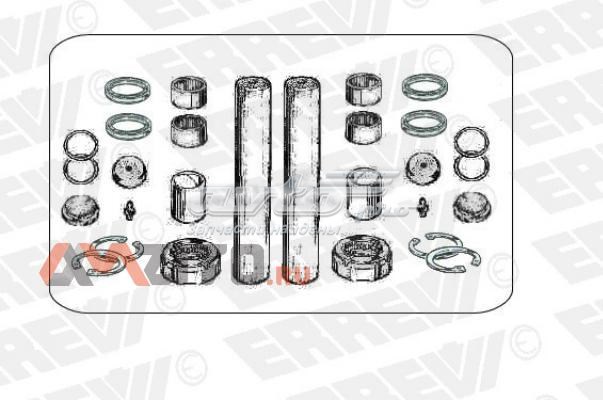 Ремкомплект шкворня поворотного кулака 711741 ERREVI