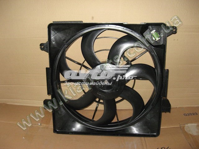 253802S000 Hyundai/Kia difusor do radiador de esfriamento, montado com motor e roda de aletas