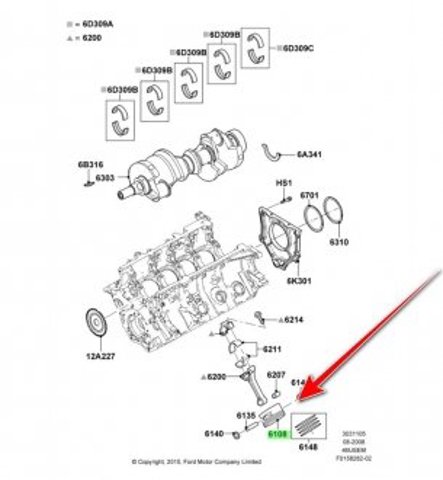  8R3Z6108D Ford