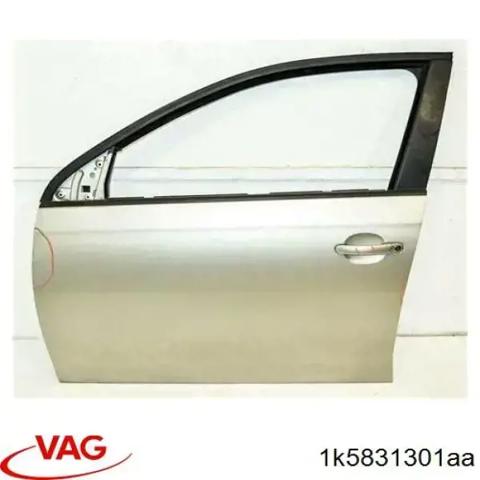 1K5831301AA VAG porta dianteira esquerda