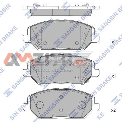 Колодки Sangsin SP4242 цена, от 31.18 USD