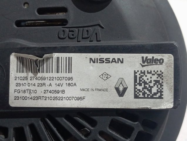 Автомобильный генератор Renault (RVI) 231001423R цена, от 274.80 USD
