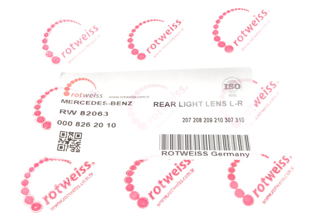 RW82063 Rotweiss Стекло фонаря заднего