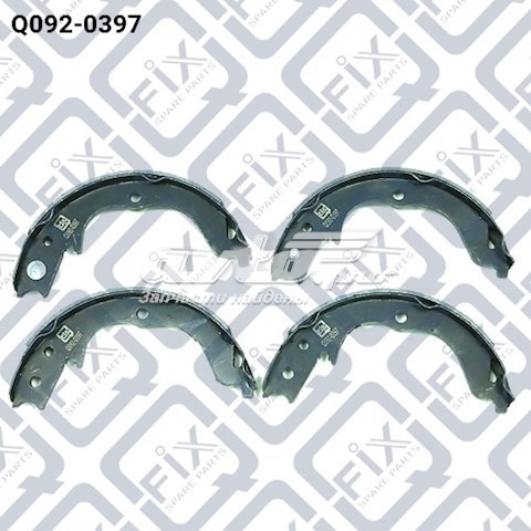 Колодки стояночного тормоза Q-fix Q0920397