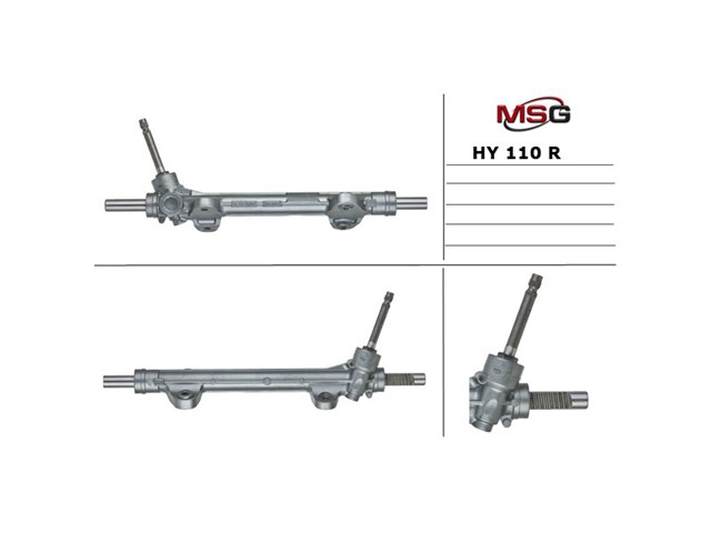 HY110R MSG Rebuilding Управление рулевое в сборе