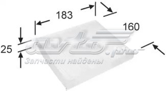 Фильтр воздушный отопителя JS Asakashi AC9404 цена, от 3.91 USD