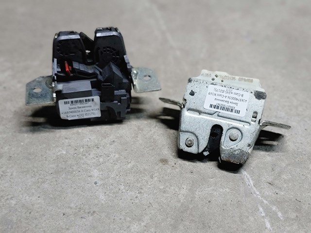  Fecho de tampa de porta-malas (de 3ª/5ª porta traseira) Mercedes A hatchback (W169) (2004 - 2012) 