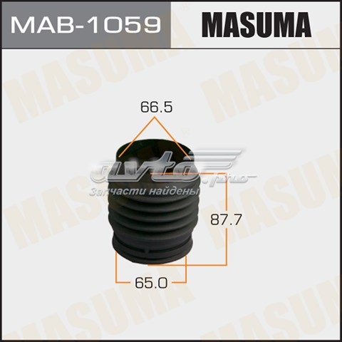 Пыльник стойки передней MASUMA MAB1059