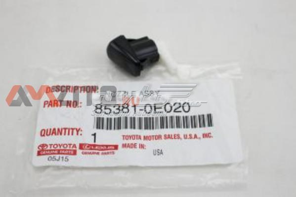 853810E020 Toyota injetor de fluido para lavador de pára-brisas