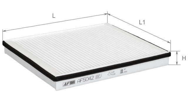 Фильтр воздушный отопителя Alpha Filter AF5042 цена, от 3.91 USD
