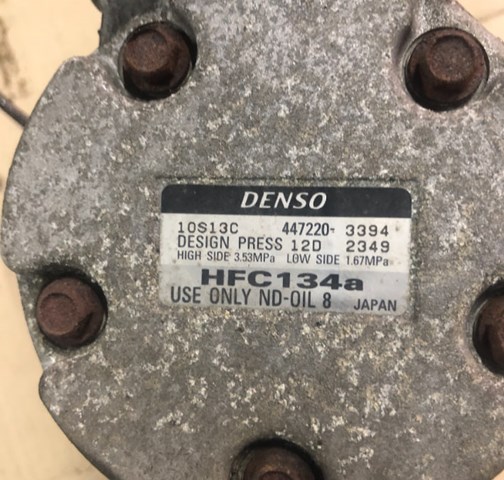 4472203394 Denso Компрессор хладагента
