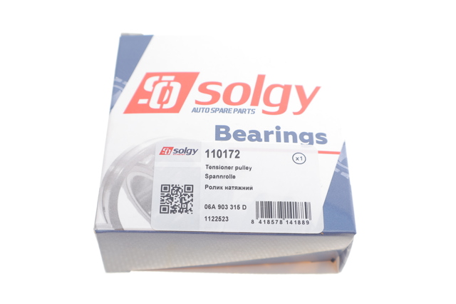 Ролик натяжителя приводного ремня Solgy 110172