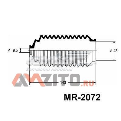 Пыльник рулевой рейки MR2072 Masuma