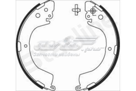 Тормоза рабочие задние ножные и тормозные барабаны Starline BC07620 цена, от 26.56 USD