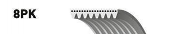 Ремень кондиционера Gates 8PK2160ES