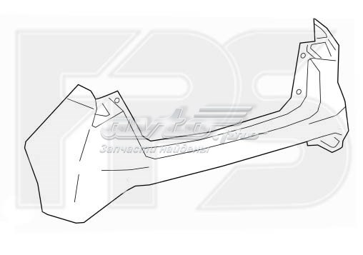 Бампер задний FPS FP7079950 цена, от 92.03 USD