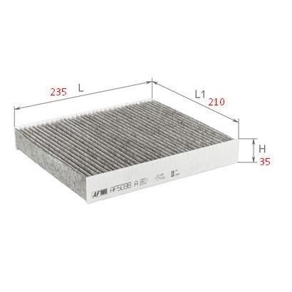 AF5038A Alpha Filter Внутрисалонный фильтр