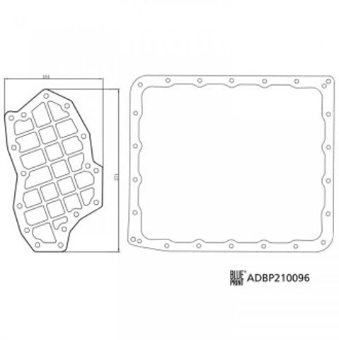 Фільтр автоматичної коробки перемикання передач ADBP210096 BLUE PRINT