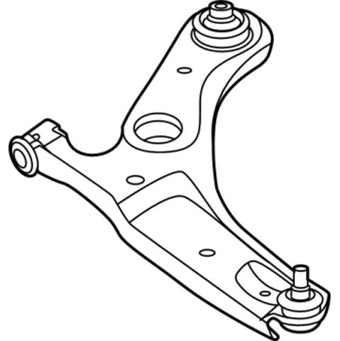 545016LT0B Nissan/Infiniti Рычаг передней подвески нижний левый