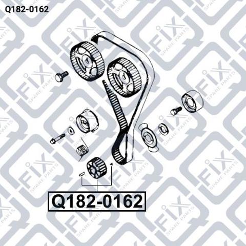 Звезда коленвала вала Q-fix Q1820162 цена, от 19.89 USD