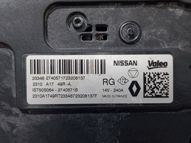 Автомобильный генератор Renault (RVI) 2310A1749R цена, от 281.85 USD