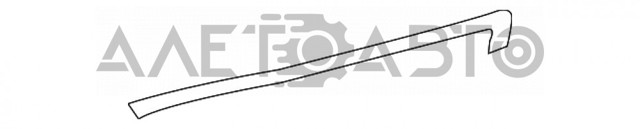 FP4032924 FPS Молдинг бампера переднего правый