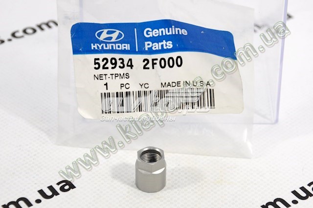 529342F000 Hyundai/Kia porca de fixação de sensor de pressão nos pneus