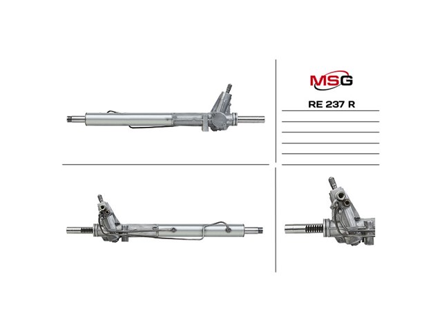 Рулевая рейка RE234R MSG Rebuilding