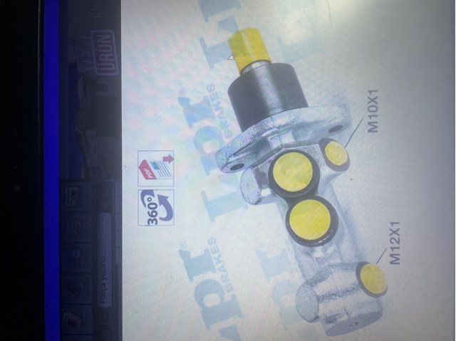 Цилиндр главный тормоза (гидротормозов) Renault (RVI) 7701207198 цена, от 36.09 USD