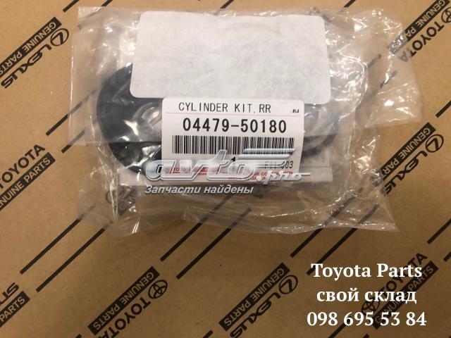 0447950180 Toyota kit de reparação de suporte do freio traseiro