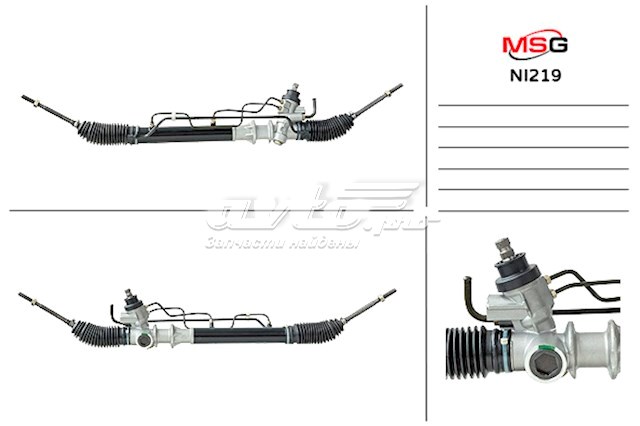 49001Q5600 Nissan cremalheira da direção