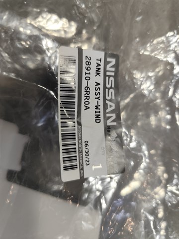Бачок стеклоомывателя Nissan/Infiniti 289106RR0A