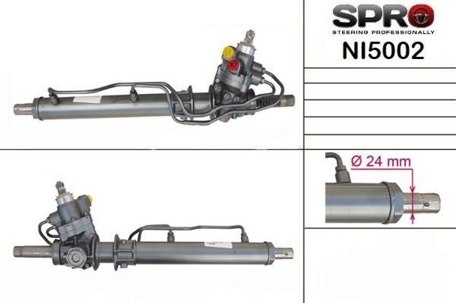 Рейка рулевая MSG NI202R