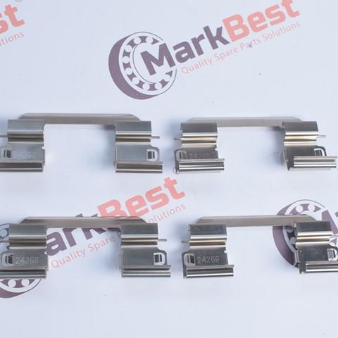 MRB20206 MarkBest Комплект пружинок крепления дисковых передних колодок
