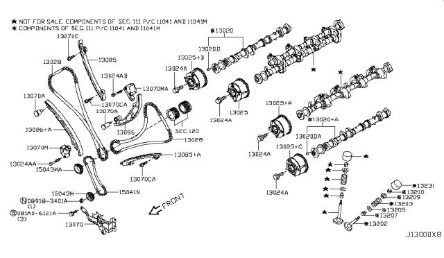 Купить 130911CA2A Nissan/Infiniti 