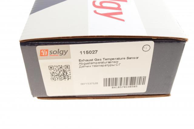 Датчик температуры выхлопных газов  до катализатора Solgy 115027 цена, от 39.77 USD
