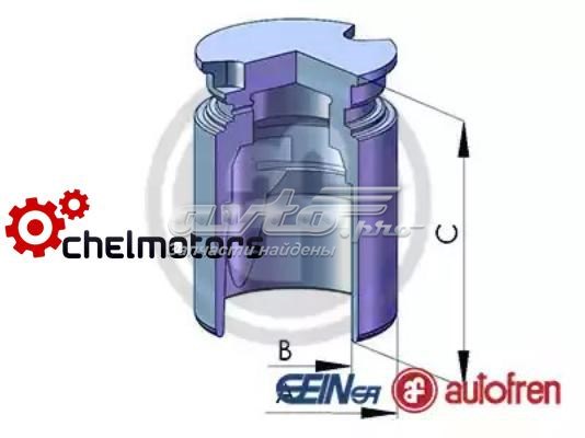 Поршень суппорта тормозного заднего D025422 Autofren