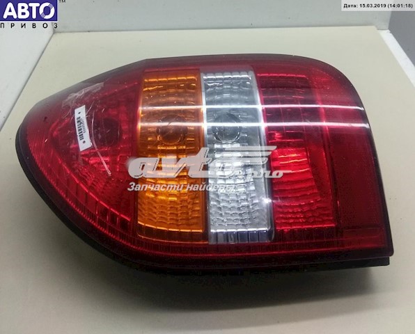 62281 Opel lanterna traseira direita