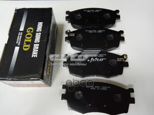 Тормозные колодки HSB HP1034