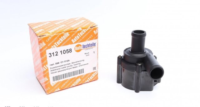Водяной насос охлаждения электро дополнительный Autotechteile 3121058 цена, от 47.55 USD