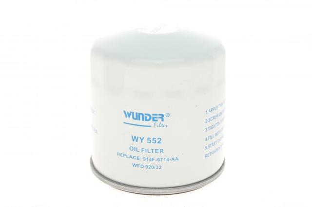 WY552 Wunder Масляный фильтр двигателя