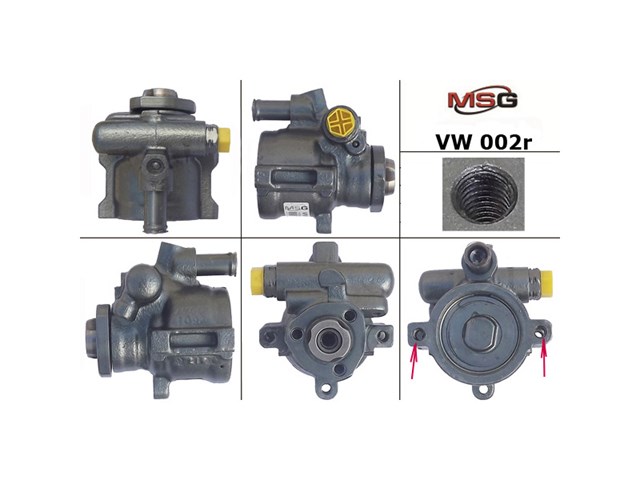 Купить VO9007KIT MSG Ремкомплект рулевой рейки (механизма), (ком-кт уплотнений)