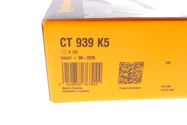 ГРМ ремни, комплект Continental/Siemens CT939K5 цена, от 89.61 USD