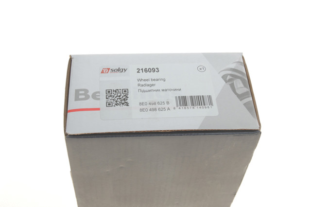 Подшипник ступицы передней/задней Solgy 216093