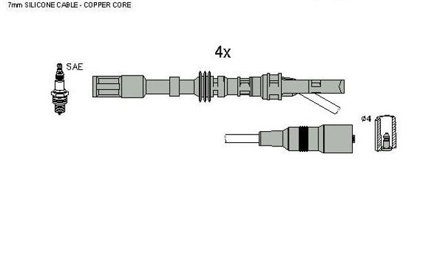 Высоковольтные провода 134134 Hitachi