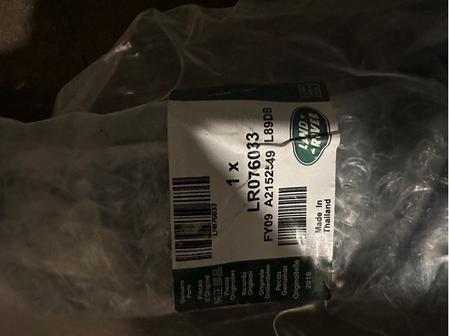 LR076033 Land Rover 