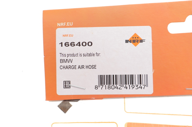 Шланг/патрубок интеркуллера NRF 166400 цена, от 43.14 USD