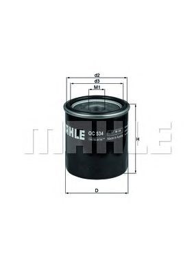 Купить OC534A Mahle Original Фильтр центробежный очистки масла